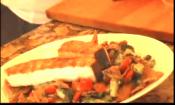 Grilled Swordfish Over Fattoush